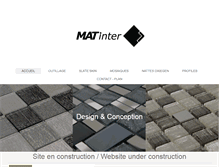 Tablet Screenshot of matinter.com